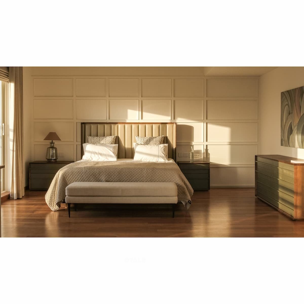 Royal Comfort Upholstered Bed
