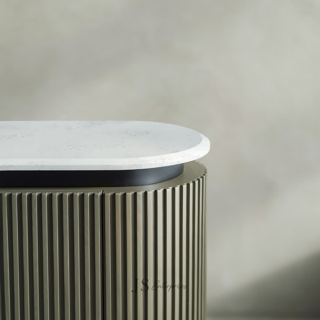 Aurora Fluted Sideboard Console