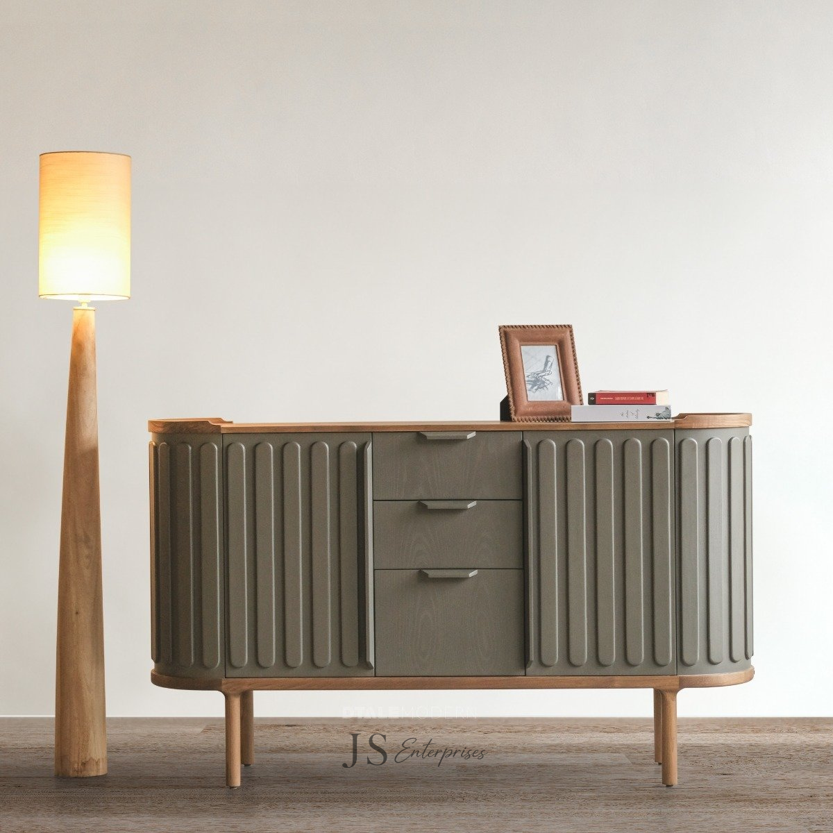 Aurora Fluted Sideboard Cabinet