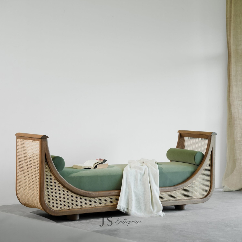 Luna Rattan Lounge Daybed
