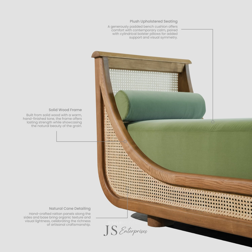 Luna Rattan Lounge Daybed