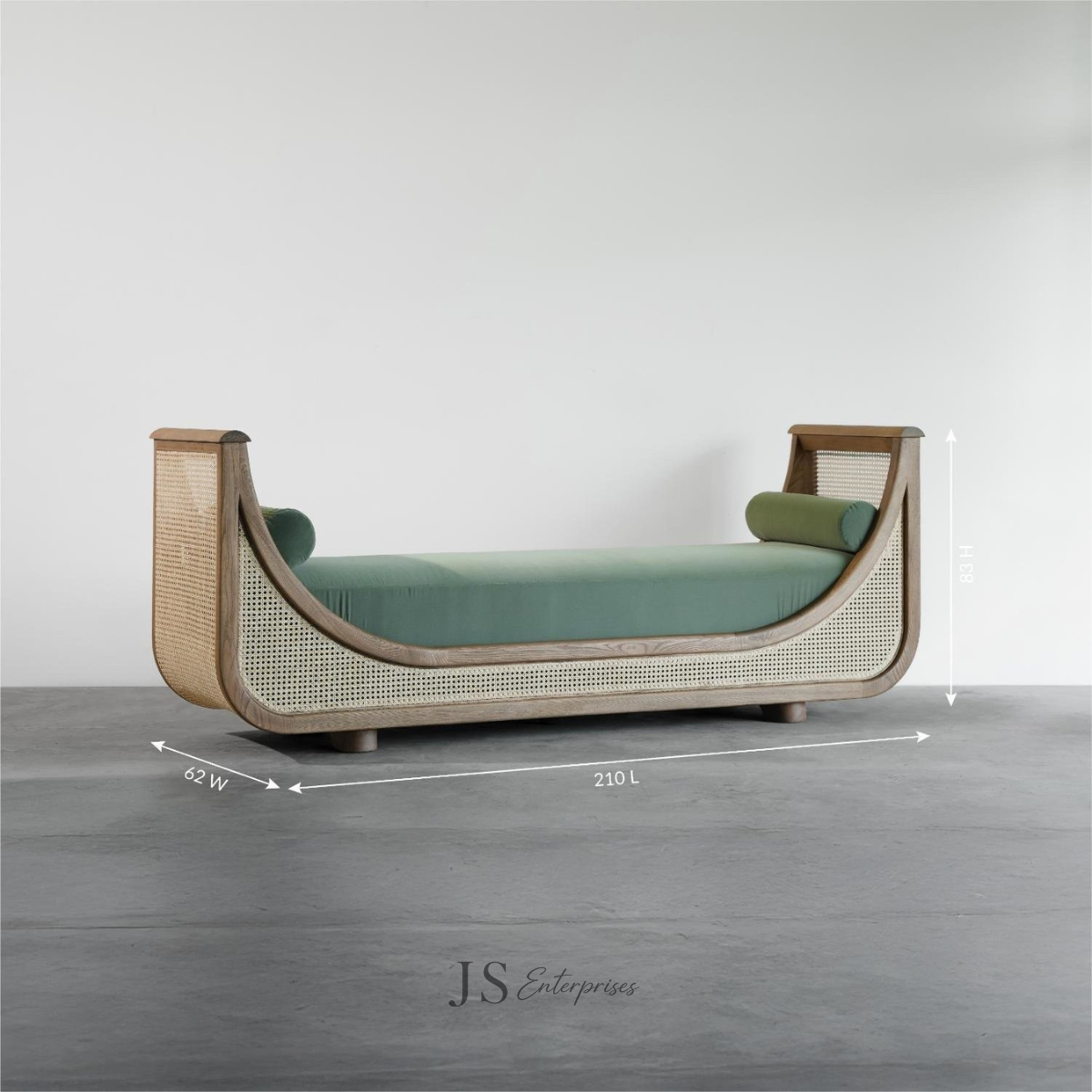 Luna Rattan Lounge Daybed