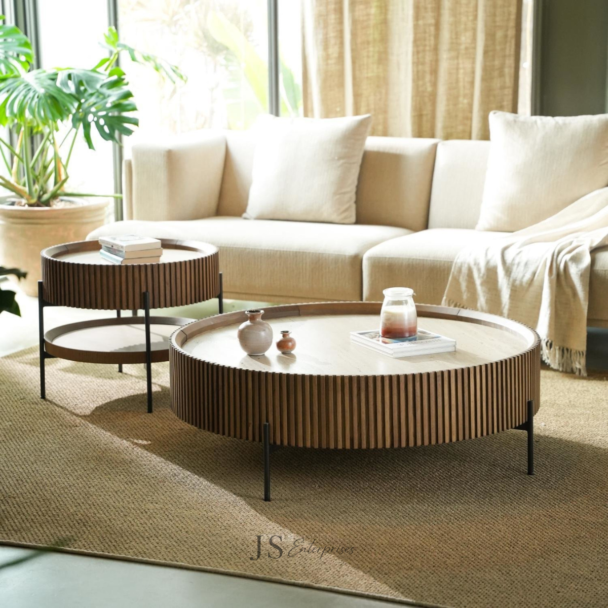Aurora Nesting Coffee Table Set
