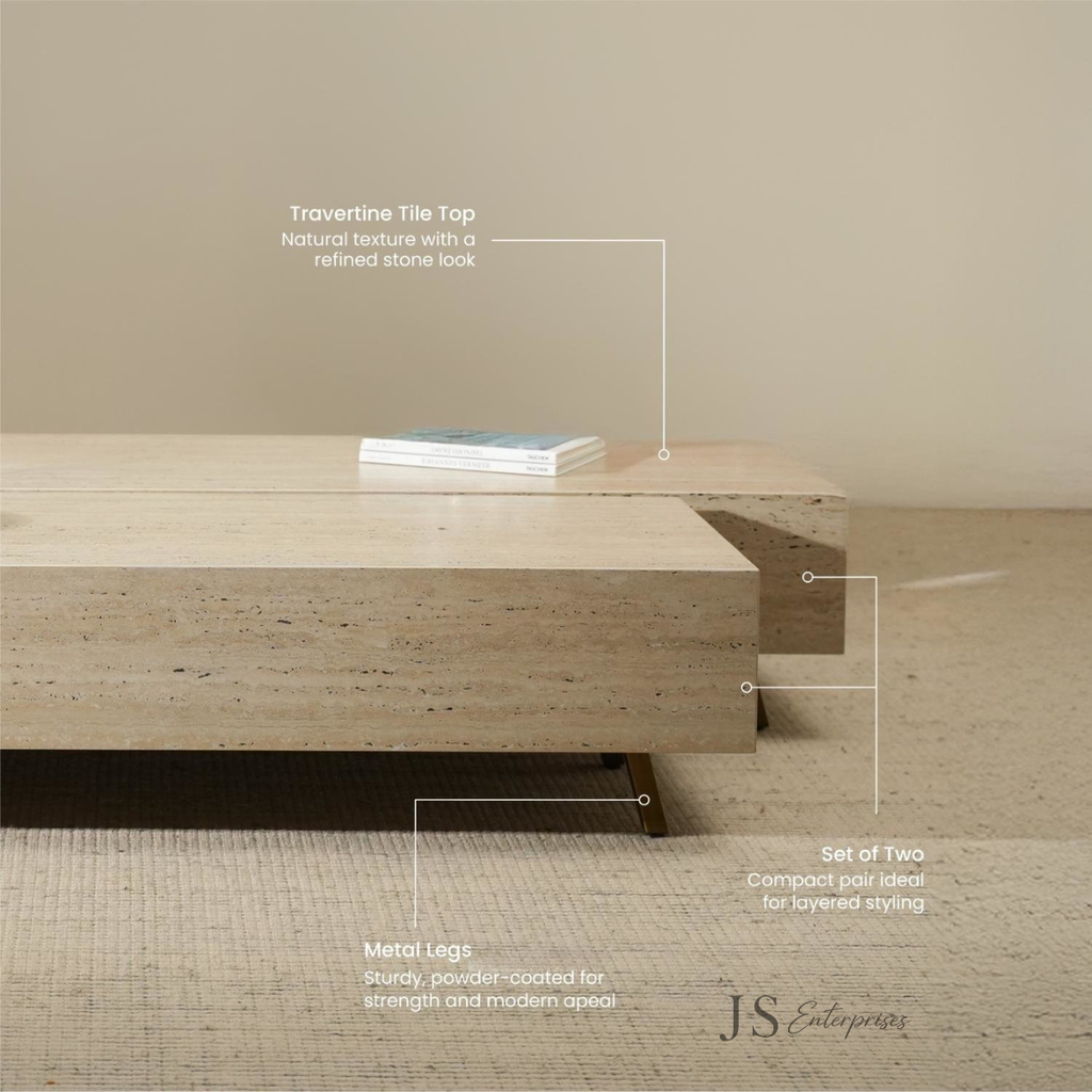 Verona Stone Coffee Table