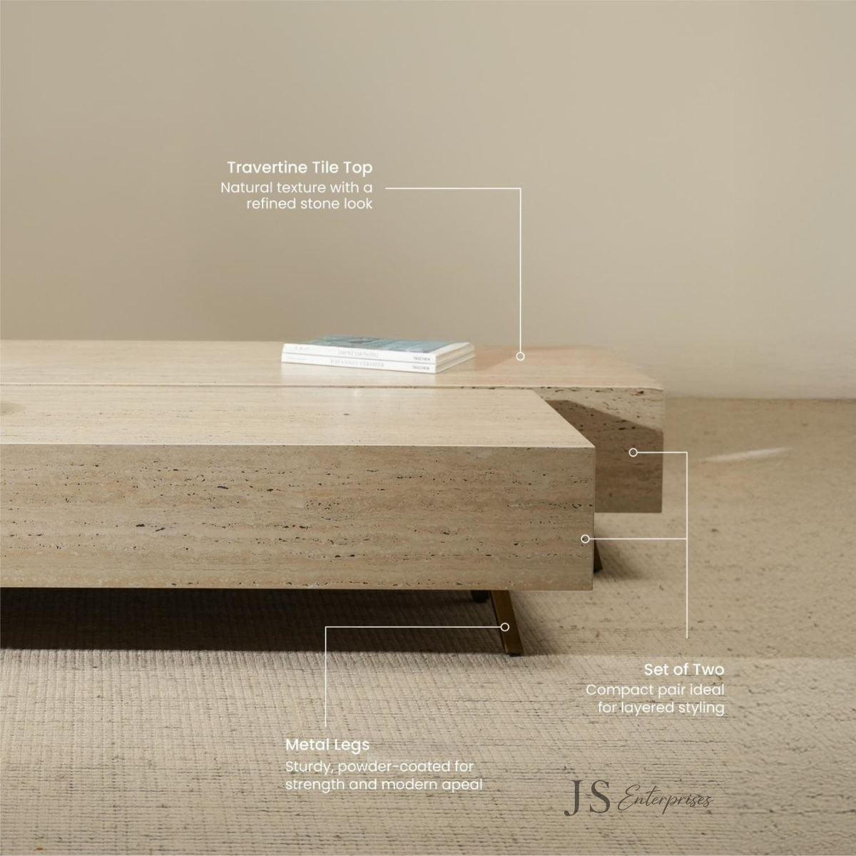 Verona Stone Coffee Table