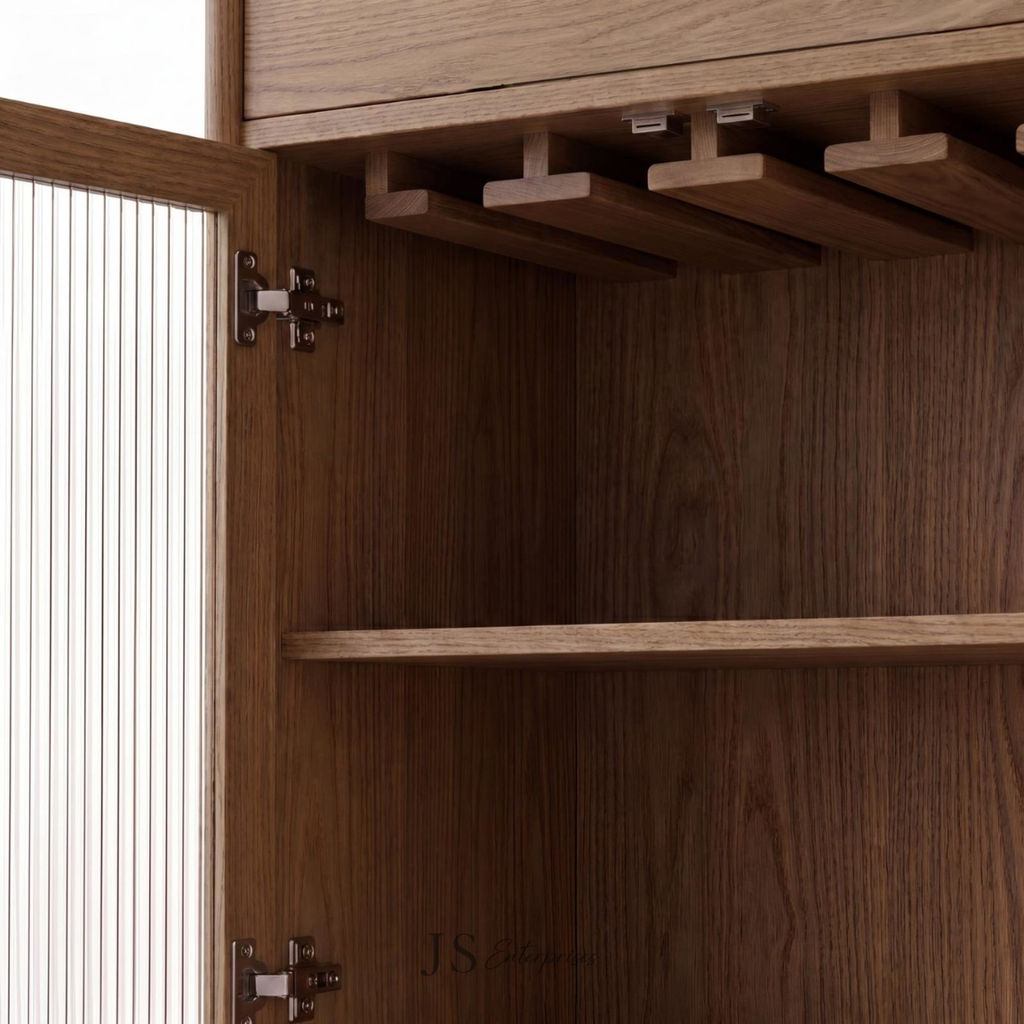 Aurora Luxe Display & Bar Cabinet