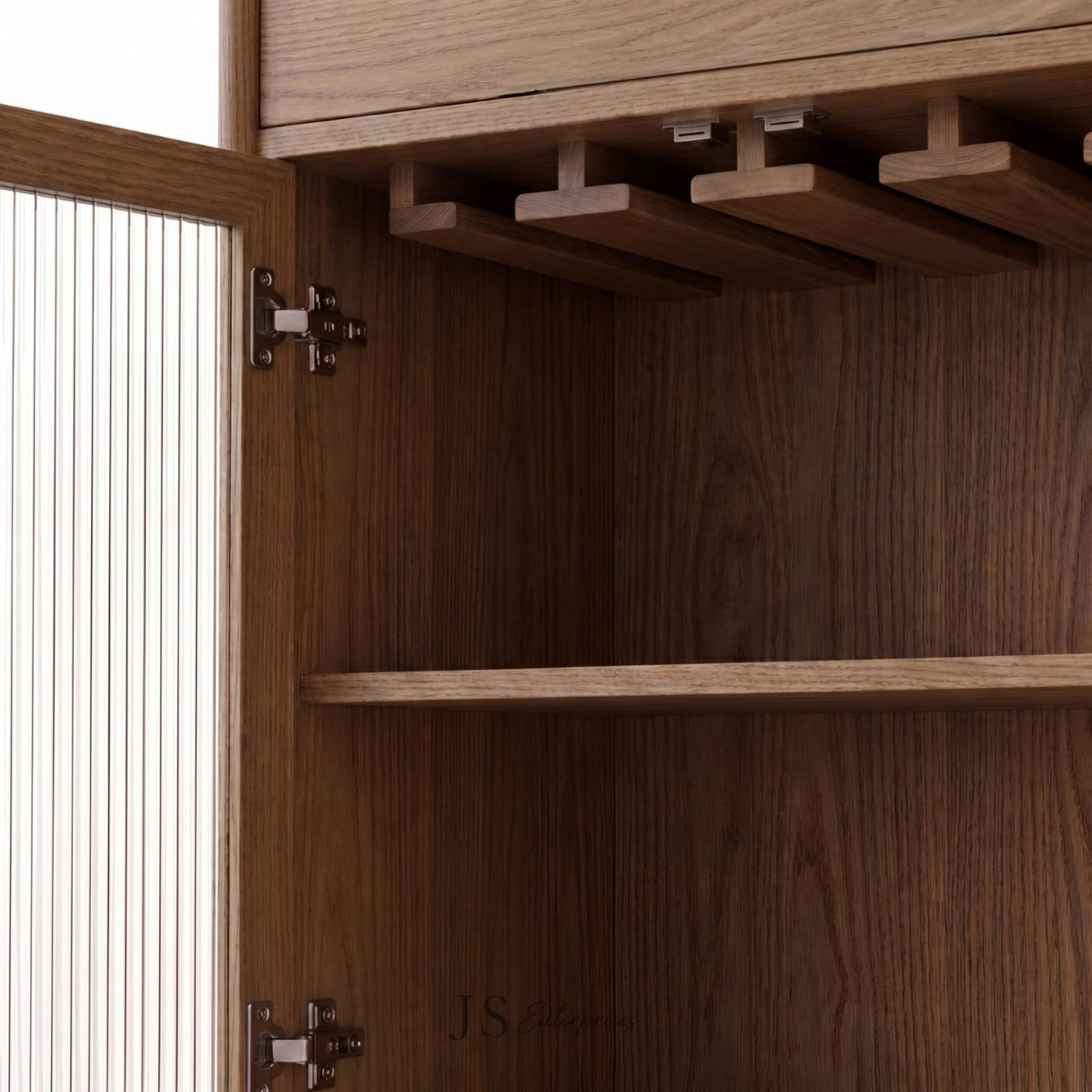 Aurora Luxe Display & Bar Cabinet