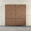Sorrento Chevron Wardrobe