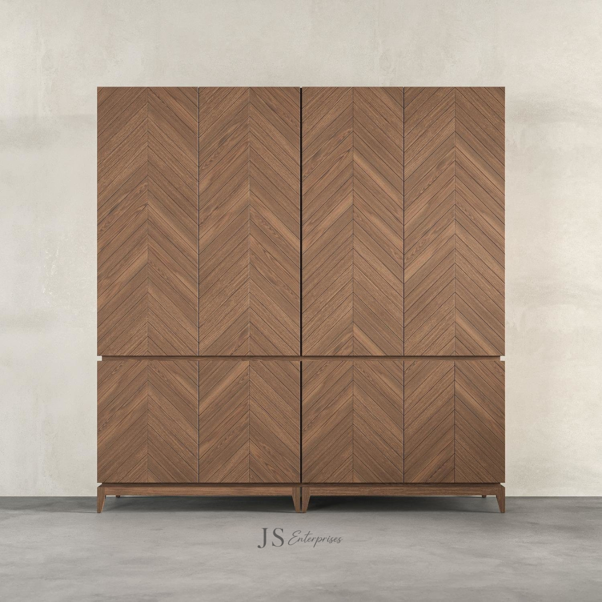 Sorrento Chevron Wardrobe