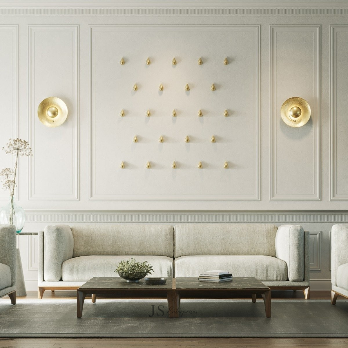 Nordic Haven 3-Seater Sofa