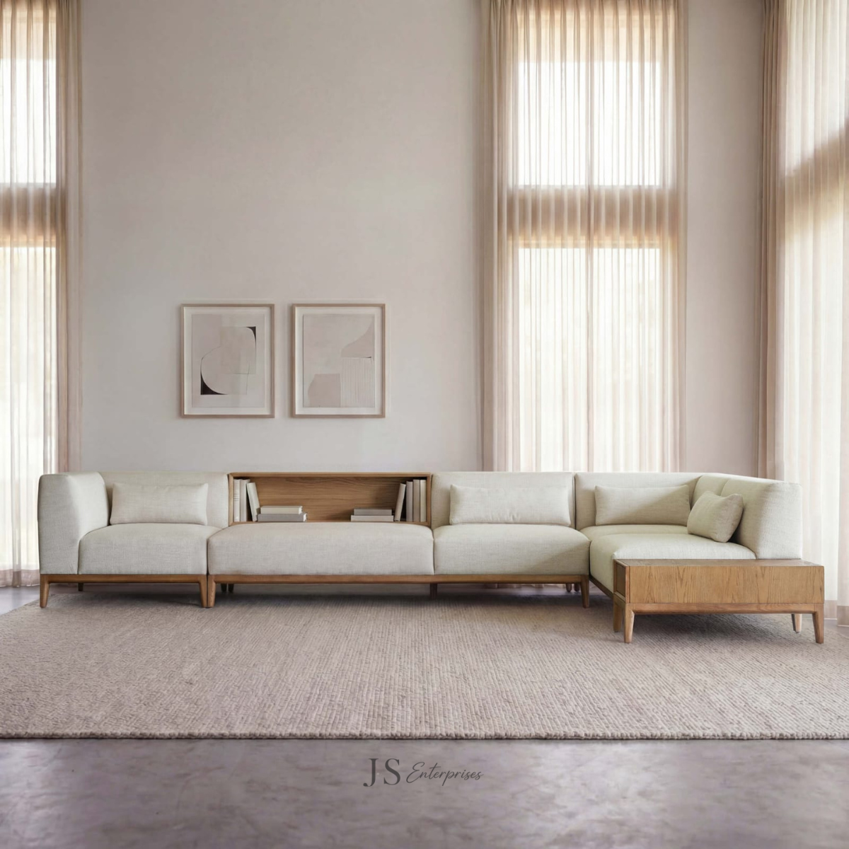 Nordic Harmony Modular Sofa