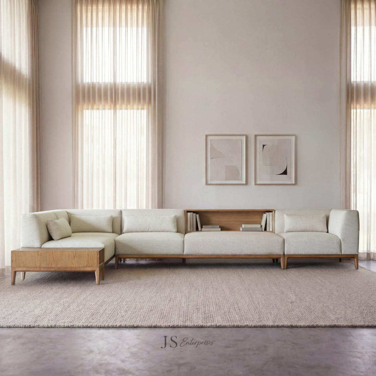 Nordic Harmony Modular Sofa