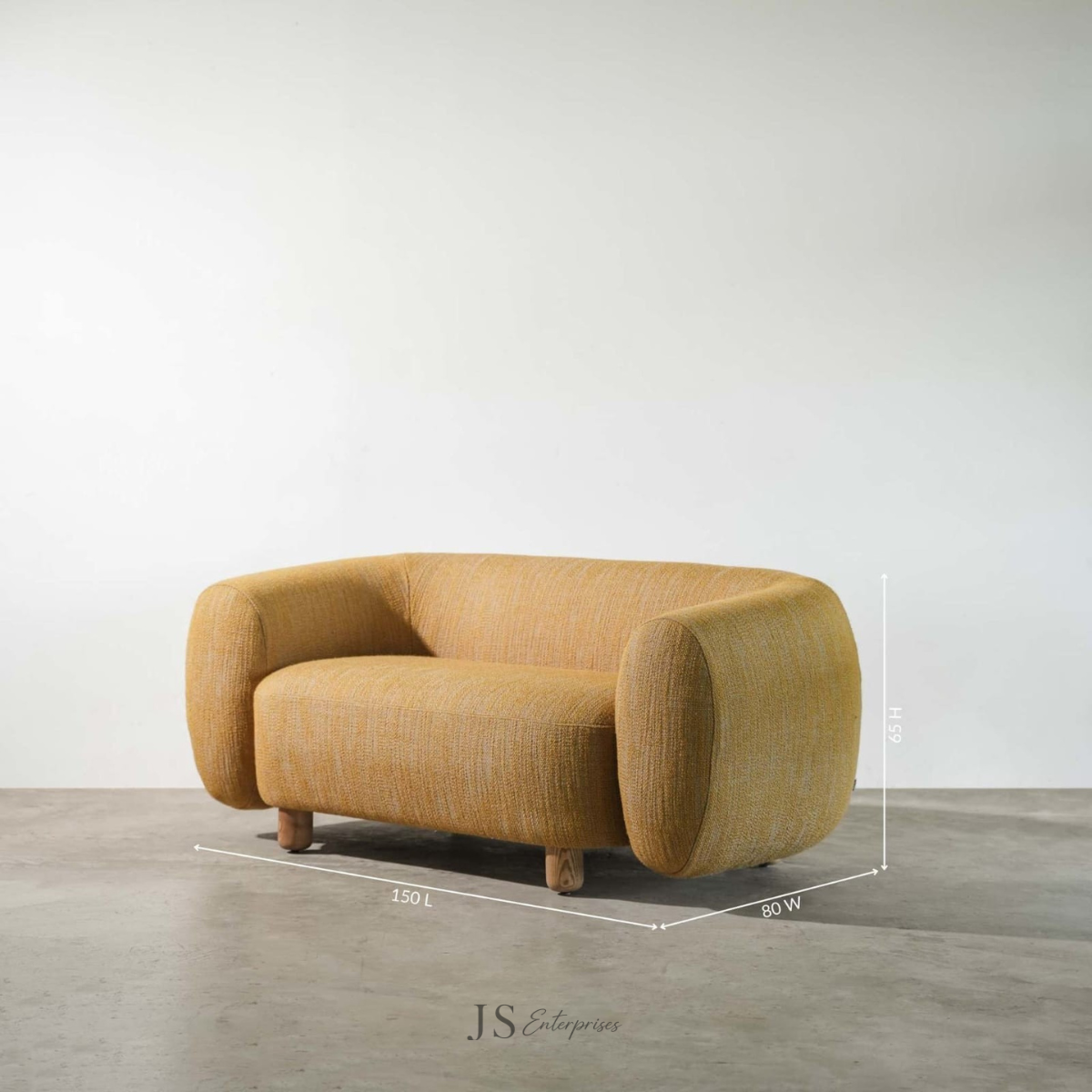 Amber Curve Lounge Sofa