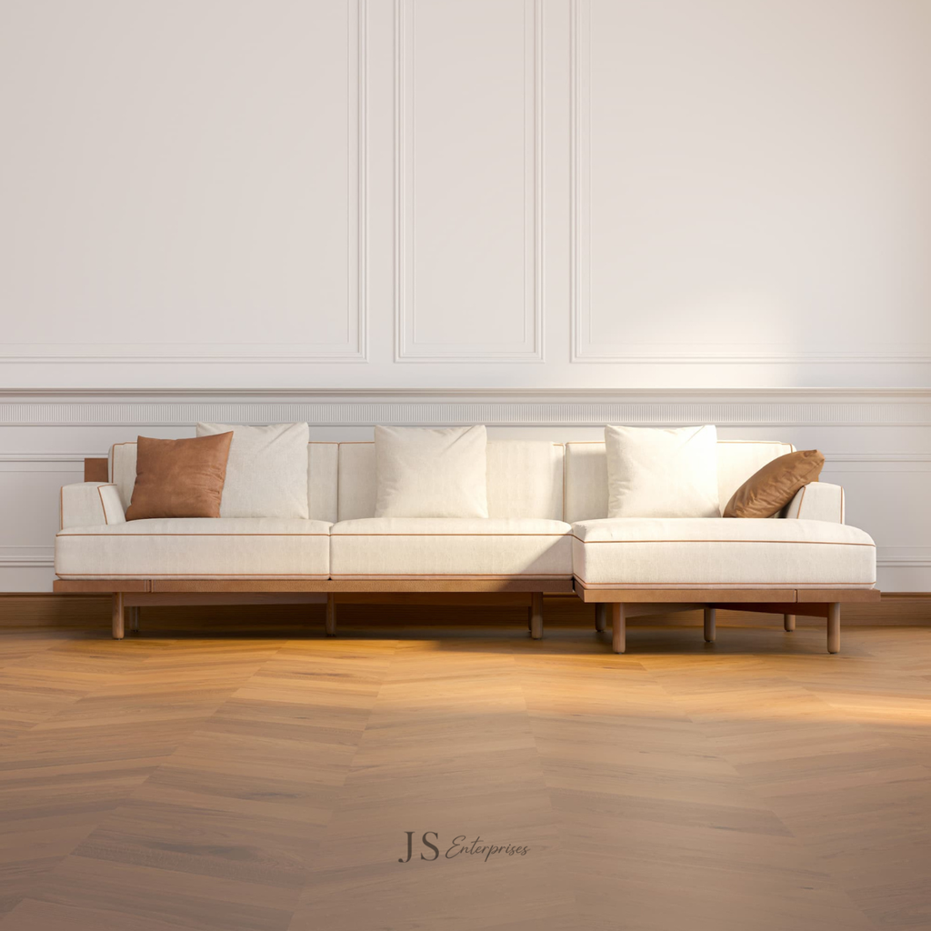 Verona Sectional Wooden Sofa